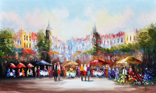 Henry Brand + Kleuren onder de parasols